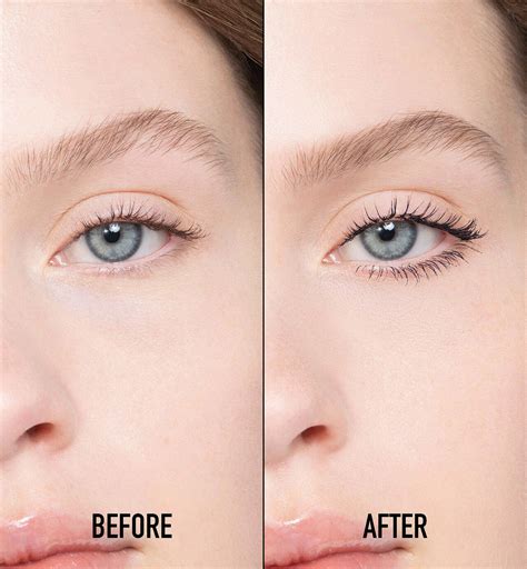 best dior mascara for volume|diorshow mascara before and after.